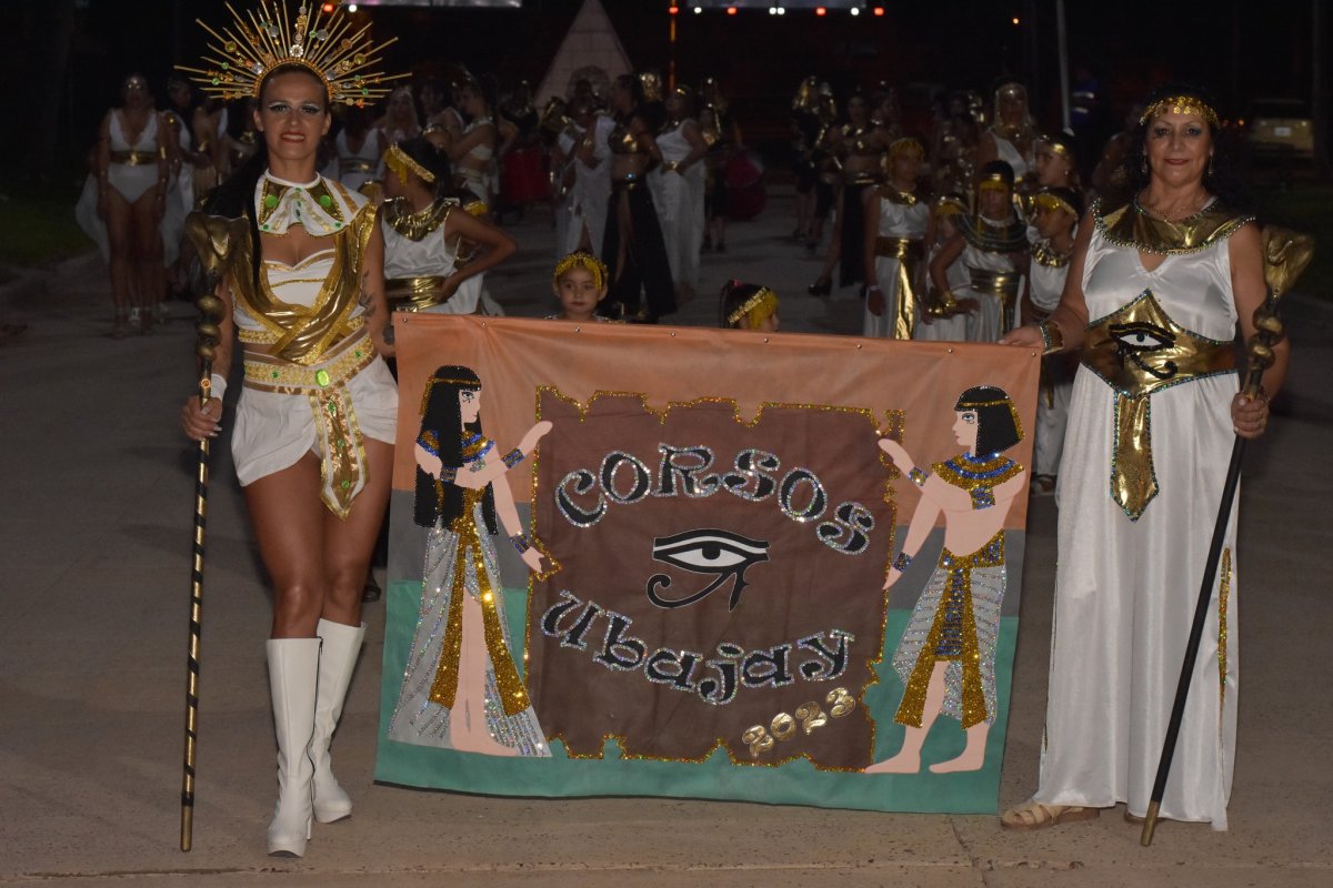 Exitosa primera noche de carnaval en Ubajay.