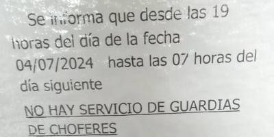 El hospital de General Campos, sin choferes para la ambulancia.