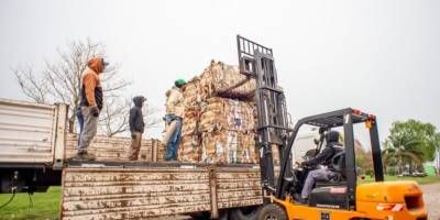 El municipio concret una nueva venta de material reciclado