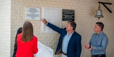 La Escuela Falucho festej sus 100 aos con autoridades departamentales.