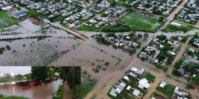 Ms de 150 milmetros de lluvia causaron estragos en Chajar.