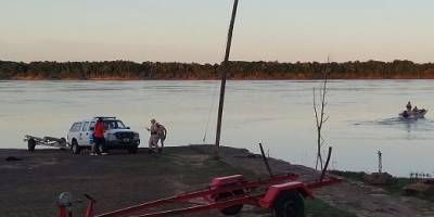 Puerto Yeru. tres hombres se tiraron para refrescarse al ro y uno desapareci.