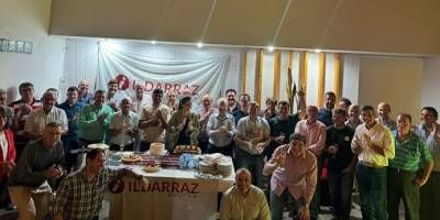 Iladarraz despidi el ao con productores y adems celebr sus 74 aos.