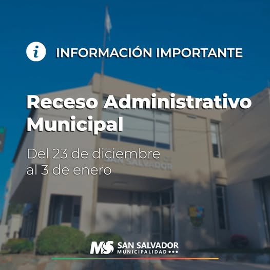 Asueto administrativos para el 24y 31 de diciembre.