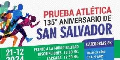 Organizan la edicin de la Maratn Aniversario de San Salvador 