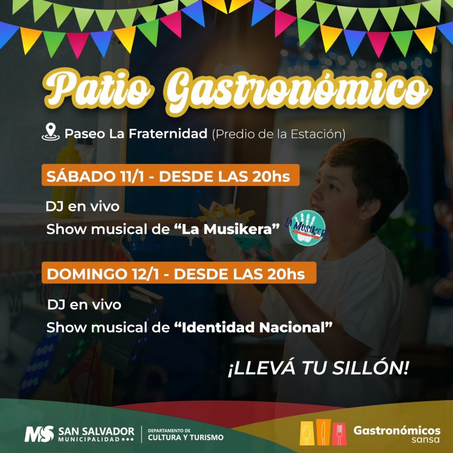 El Patio Gastronmico de Verano ya tiene fecha.