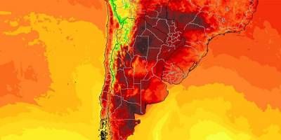 Rige  alertas roja, naranja y amarilla en distintas provincias.