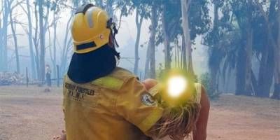 Estancia Grande: los bomberos rescataron a mujer al incendiarse la casa y 30 hectrea.