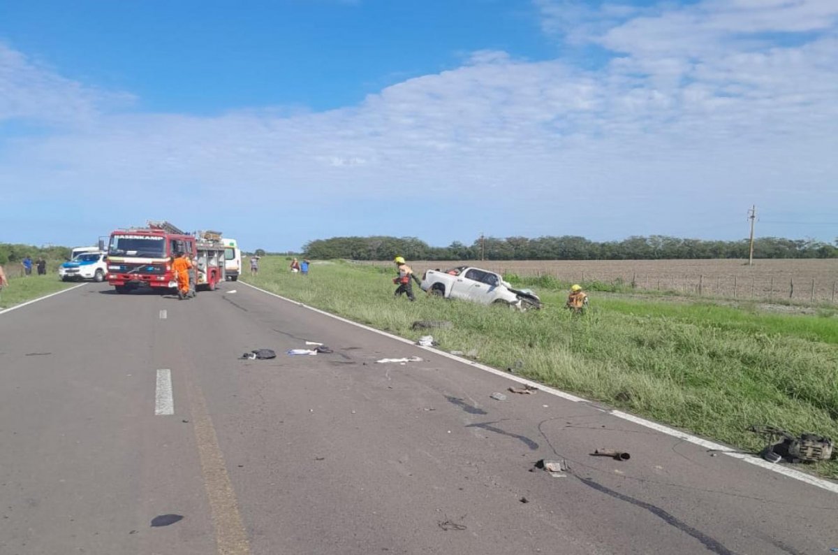 Tres fallecidos al chocar un camin y una camioneta de frente en ruta 127: las identidades.