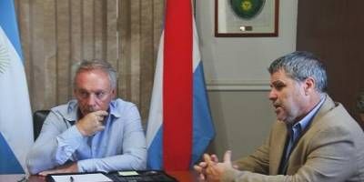 Mendelovich realizo gestiones el Hospital "Eva Duarte de Pern".