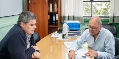 Mendelovich se reuni con Sub-interventor de Vialidad Provincial Alfredo Bel