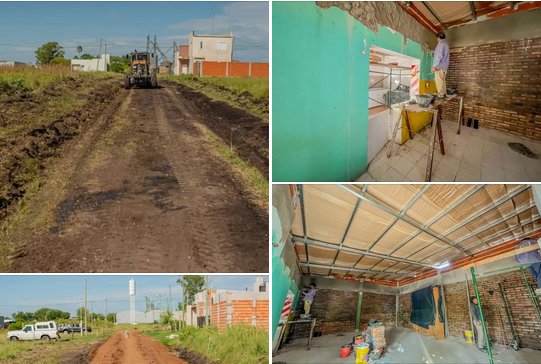 Se ejecutan obras y mejoras en distintos puntos de la ciudad. Se ejecutan obras y mejoras en distintos puntos de la ciudad.