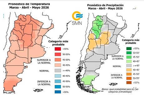 Pron贸stico trimestral: 驴Qu茅 pasar谩 con la temperatura y la lluvia? Pron贸stico trimestral: 驴Qu茅 pasar谩 con la temperatura y la lluvia?