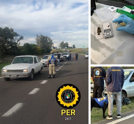 Secuestraron Marihuana en ruta 18 y Acceso a General Campos. Secuestraron Marihuana en ruta 18 y Acceso a General Campos.