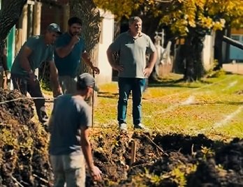 Avanza la obra de cord贸n cuneta en calle San Mart铆n de General Campos. Avanza la obra de cord贸n cuneta en calle San Mart铆n de General Campos.