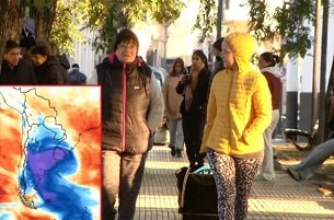 Llega a nuestra provincia una masa de aire muy frio. Llega a nuestra provincia una masa de aire muy frio.