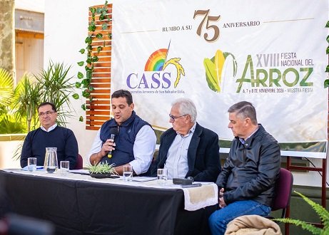 Se present贸 oficialmente la XVIII FNA en la Cooperativa Arrocera. Se present贸 oficialmente la XVIII FNA en la Cooperativa Arrocera.