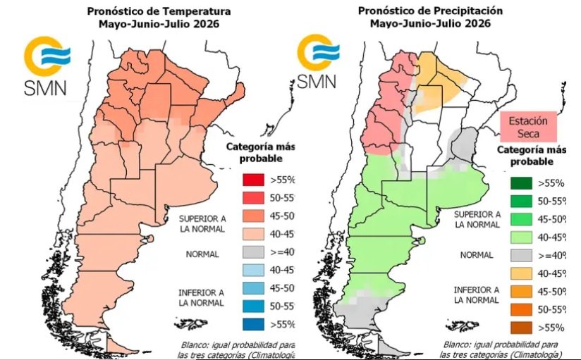 En Entre R铆os prev茅n lluvias normales y m谩s calor para los pr贸ximos meses. En Entre R铆os prev茅n lluvias normales y m谩s calor para los pr贸ximos meses.
