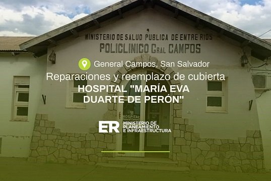 Provincia licitar谩 obras de infraestructura por 214 millones de pesos para el hospital de General Campos Provincia licitar谩 obras de infraestructura por 214 millones de pesos para el hospital de General Campos