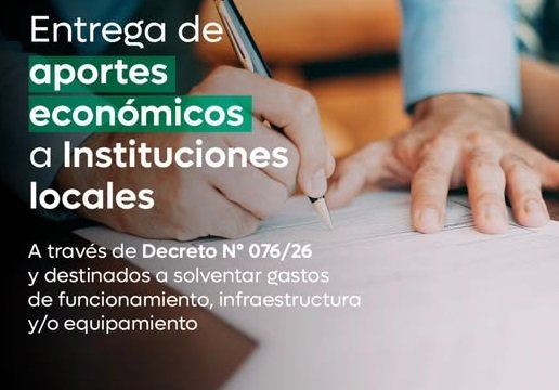 Entregaron aportes del Fondo de Asistencia a la comunidad. Entregaron aportes del Fondo de Asistencia a la comunidad.