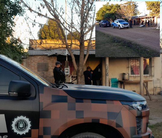 Secuestraron un cuchillo en un allanamiento. Secuestraron un cuchillo en un allanamiento.