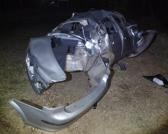 La Criolla: un auto despistó y su conductor terminó hospitalizado. La Criolla: un auto despistó y su conductor terminó hospitalizado.