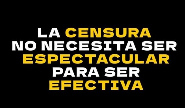 Fopea: la censura no necesita ser espectacular para ser efectiva Fopea: la censura no necesita ser espectacular para ser efectiva