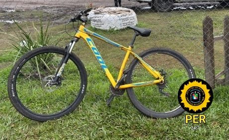 Secuestraron una bicicleta robada en el a帽o 2023. Secuestraron una bicicleta robada en el a帽o 2023.