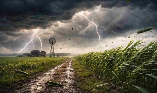 Rige un alerta por tormentas para este viernes. Rige un alerta por tormentas para este viernes.