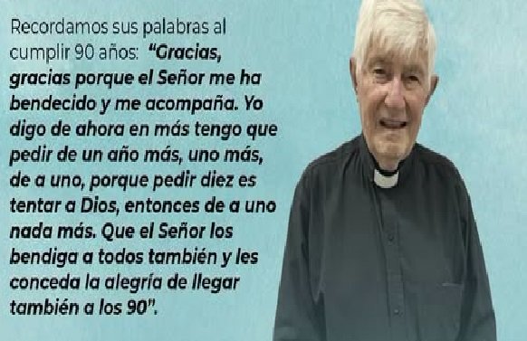 Falleci贸 el sacerdote Marcelo Krenz a los 90 a帽os. Falleci贸 el sacerdote Marcelo Krenz a los 90 a帽os.