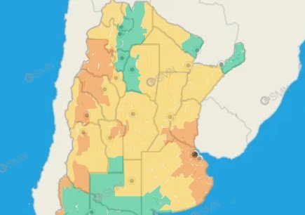 Emitieron alerta por tormentas fuertes para la noche de este viernes y este s谩bado. Emitieron alerta por tormentas fuertes para la noche de este viernes y este s谩bado.