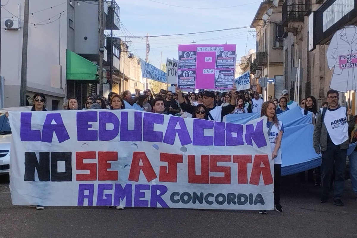 AGMER informó que hubo un 80% de adhesión al paro convocado por CTERA. AGMER informó que hubo un 80% de adhesión al paro convocado por CTERA.