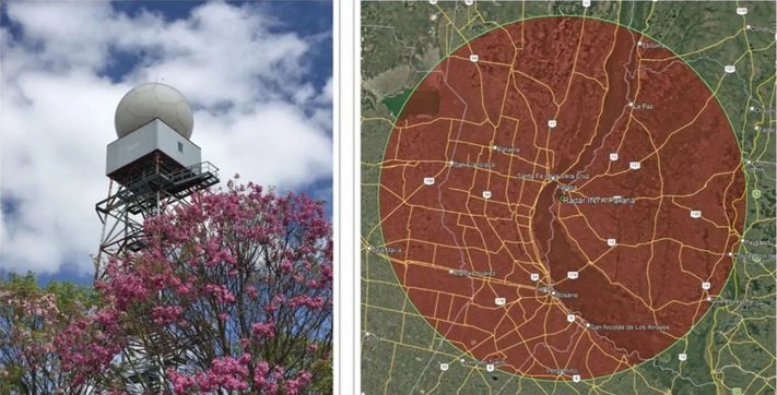 Entre Ríos suma un nuevo radar meteorológico. Entre Ríos suma un nuevo radar meteorológico.
